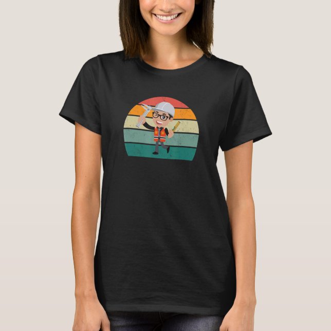 Camiseta Construção de Diploma do Foreman Metal Worker (Frente)