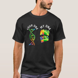 Camiseta Construção de Engenheiro de DNA do Master Builder