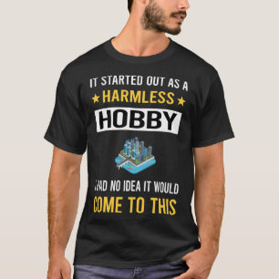 Camiseta Construção de modelo de hobby sem danos