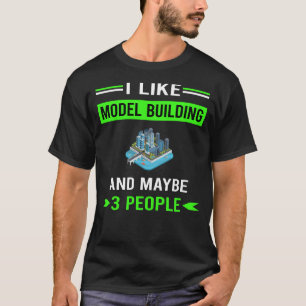 Camiseta Construção de modelo Pessoas Verde 3