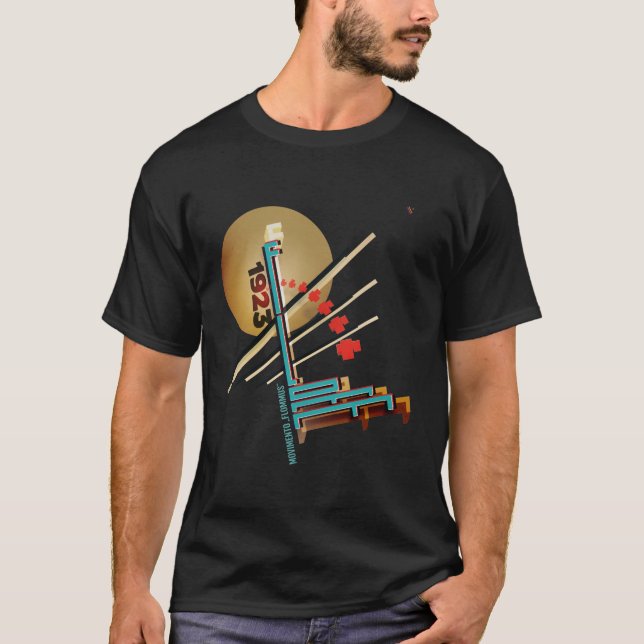 Camiseta Construção de Movimento FLommus 1923 (Frente)