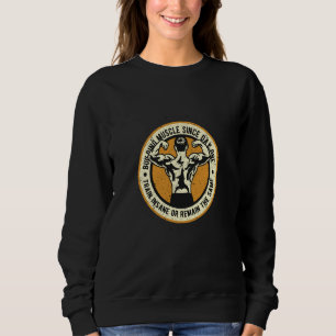 Camiseta Construção de Músculo Ginásio Atletas Treinadores