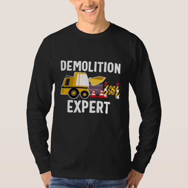 Camiseta Construção do Destruidor do Construtor de Especial (Frente)