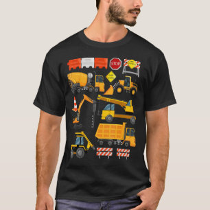 Camiseta Construção do reator de carga de trabalho