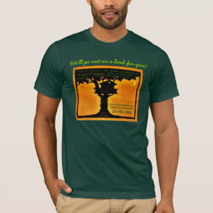 Camiseta Construção fina da casa na árvore, casa na árv