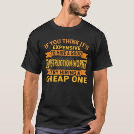 Camiseta Construção Funny Construtora