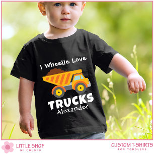Camiseta Construção Personalizada de Caminhão Basculante