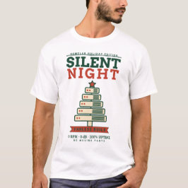 Camiseta Construção silenciosa sem ventoinha Natal Homelab 