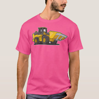 Camiseta Construction Front Loader Tractor For Adults And
