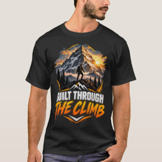 Camiseta Construído Através Do Design De Montanha De Caminh
