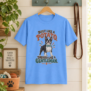 Camiseta Construído Como uma Batata Vestido Como um Cavalhe