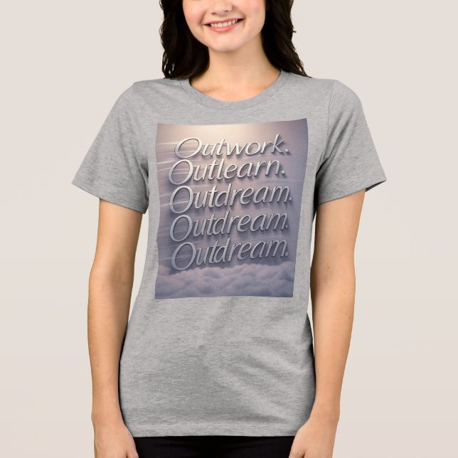 Camiseta "Construído diferente: trabalho externo. Desaprend (Frente)