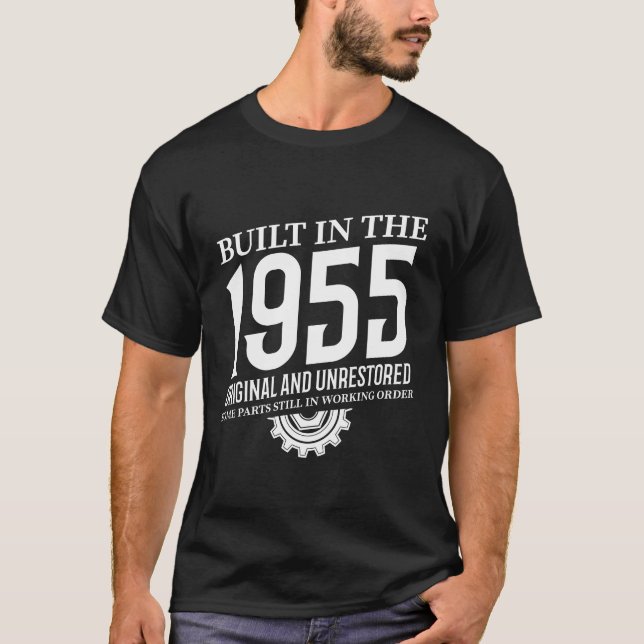 Camiseta Construído Em 1955 (Frente)
