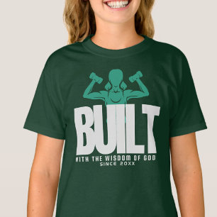 Camiseta Construído - Espírito Santo Verde Gráfico
