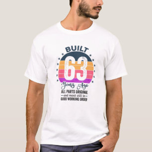 Camiseta Construído Há 63 Anos, Todas As Peças Originais Vi