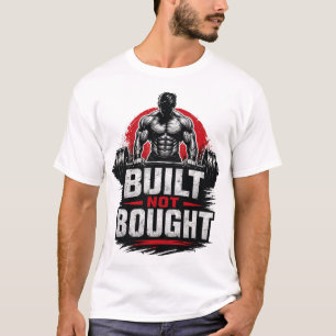 Camiseta Construído Não Comprado