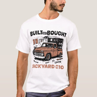 Camiseta Construído não comprado | Estaleiro C10