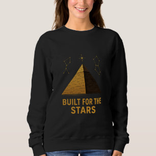Camiseta Construído Para A Pirâmide Estrelas - Mistério Ene