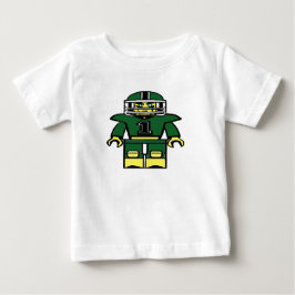 Camiseta Construído para o Tee de Futebol deste Bebê