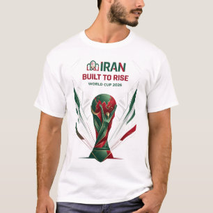Camiseta Construído para Subir