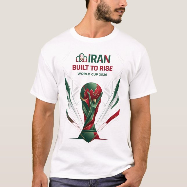 Camiseta Construído para Subir (Frente)