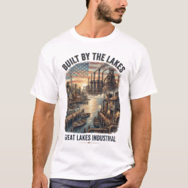 Camiseta Construído pelas Indústrias de Pesca dos Lagos do