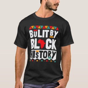 Camiseta Construído Pelo Professor de História Negra Mês da