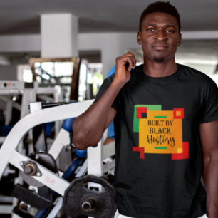 Camiseta Construído por História Negra - Mês Afro-Americ