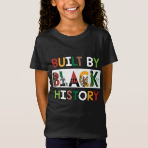 Camiseta Construído Por História Preta Para O Mês Da Histór