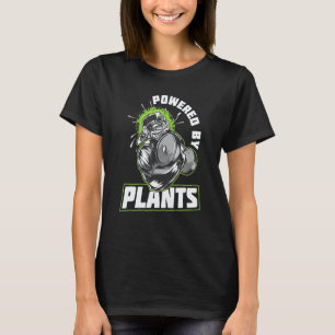 Camiseta Construído Por Plantas Bodybuilding Vegetariano Ve
