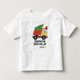 Camiseta Construindo Caminhão de Despejo de Joy Construção 