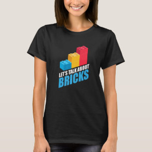 Camiseta Construindo Tijolos Bloqueia Ventilador Master Bui