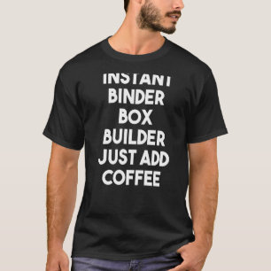 Camiseta Construtor de Caixa de Associação Instantânea Apen