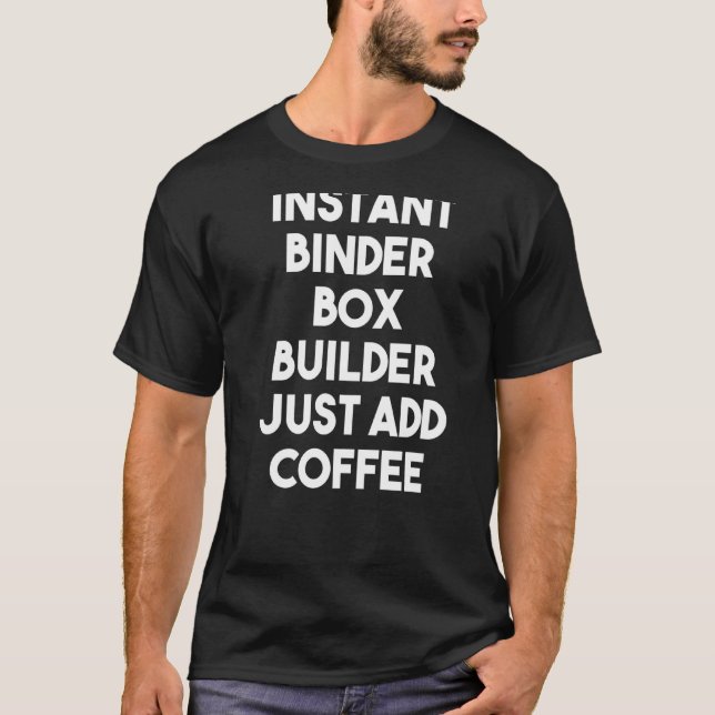 Camiseta Construtor de Caixa de Associação Instantânea Apen (Frente)