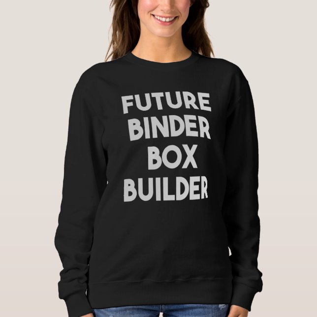 Camiseta Construtor de Caixa de Binário Futuro (Frente)