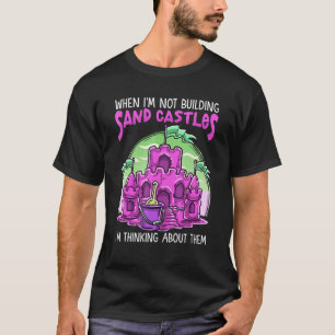 Camiseta Construtor de Castelo de Areia Inspirado no Castel