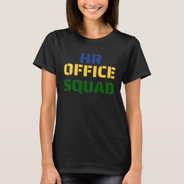 Camiseta Construtor de Equipes do Esquadrão HR (Frente)