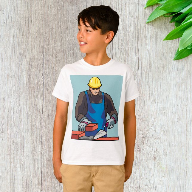 Camiseta Construtor de Hats de Duro de Camada de Crítica do (Criador carregado)