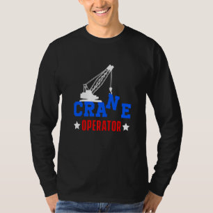 Camiseta Construtor De Instalações De Construção De Um Oper