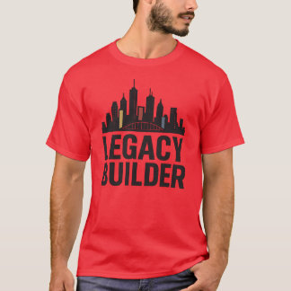 Camiseta Construtor de Legados Mindset Empreendedor Urbano
