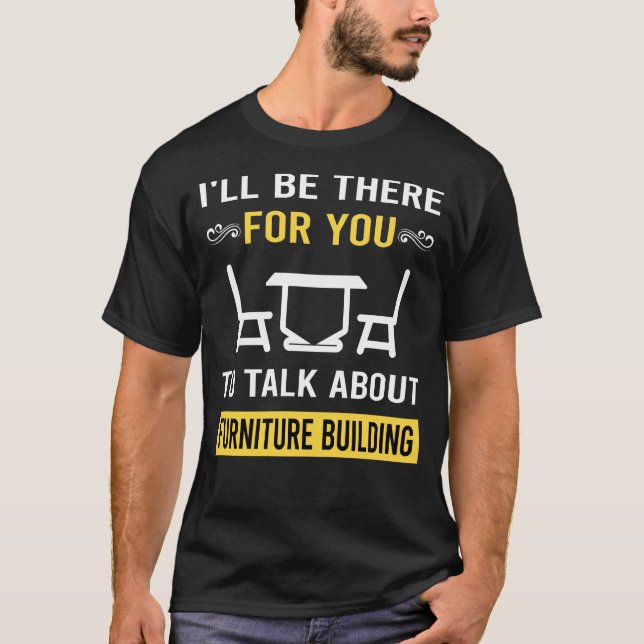 Camiseta Construtor de Móveis Carpintaria Carpinteiro (Frente)