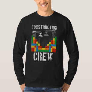 Camiseta Construtor de Pessoal de Construção Construtor de