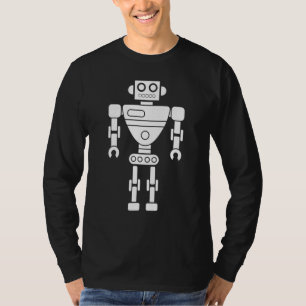 Camiseta Construtor de Robô Droid Engenheiro de Robótica Fi
