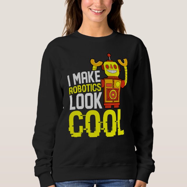 Camiseta Construtor de Robôs Estudante de Engenharia de Con (Frente)