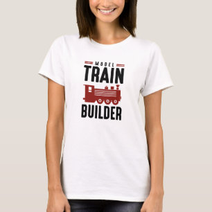 Camiseta Construtor de Trem Modelo