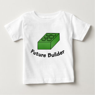 Camiseta Construtor futuro engraçado - ilustrações do bl