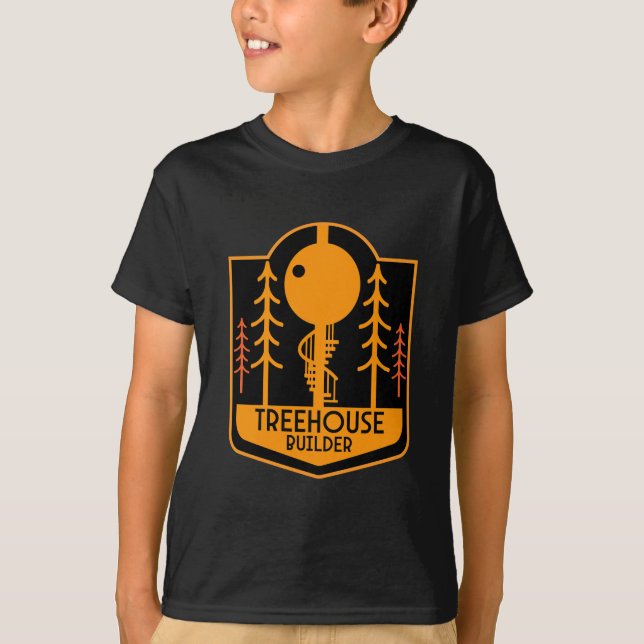 Camiseta Construtor Mestre Treehouse (Frente)