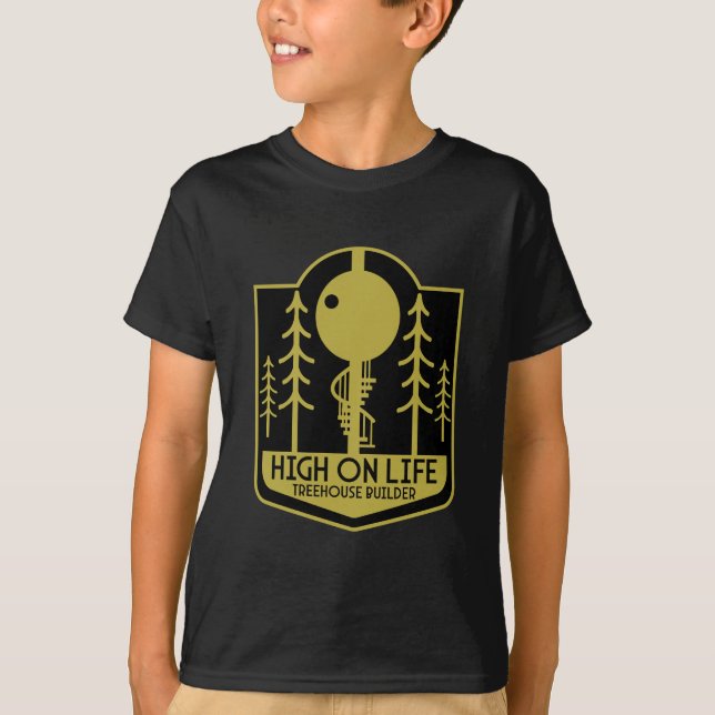 Camiseta Construtor Mestre Treehouse (Frente)