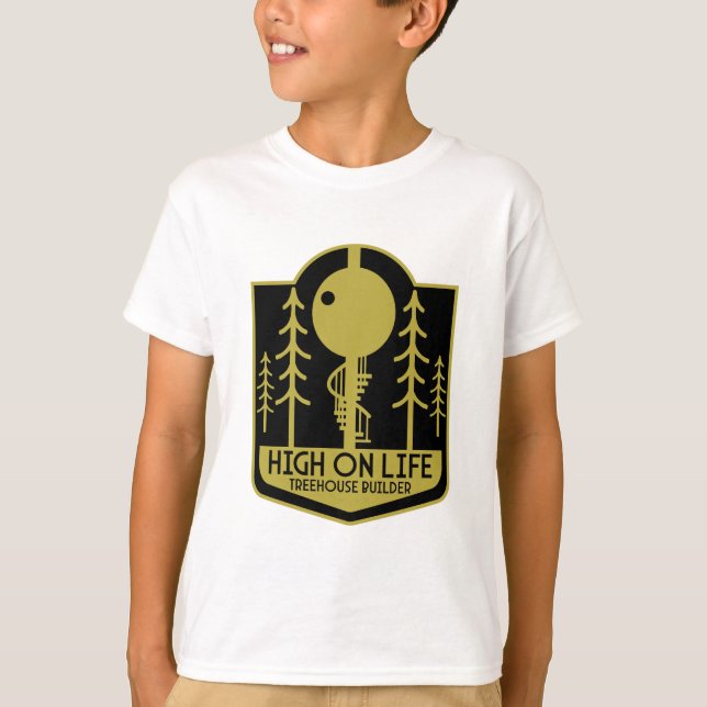 Camiseta Construtor Mestre Treehouse (Frente)