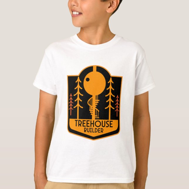 Camiseta Construtor Mestre Treehouse (Frente)